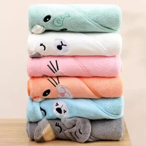 Cute Bath Towel for Baby/Newborn Swaddle Wrap