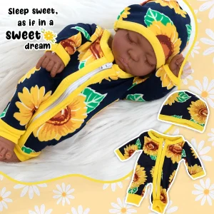 10inch/25cm Doll Wear Pajamas Sunflower Clothes
