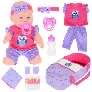 12 inch Baby Doll and Accessories-Including one Doll
