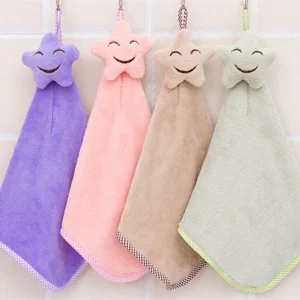 Baby Soft Plush Bath Towel Baby Nursery Hand Towel